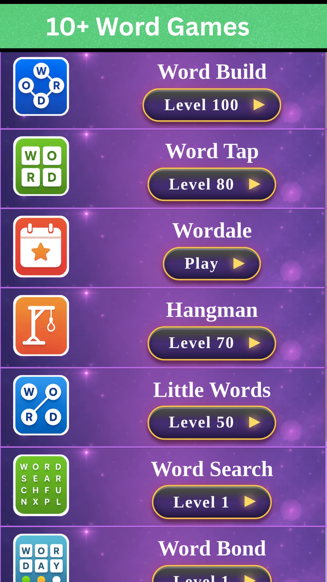 Word collection - Word games screenshot